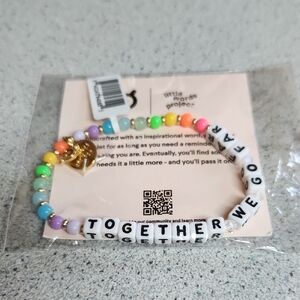 Little Words Project Multicolor Beaded Bracelet